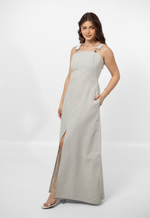Vestido Ana Elise Verde Chá