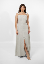 Vestido Ana Elise Verde Chá
