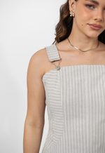 Vestido Ana Elise Verde Chá