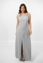 Vestido Ana Elise Cinza