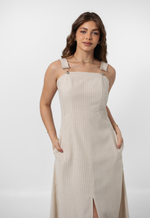 Vestido Ana Elise Bege