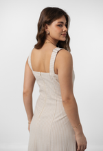 Vestido Ana Elise Bege