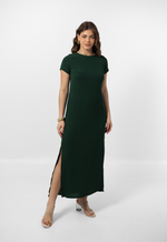 Vestido Joelma Verde Exército