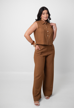Conjunto Eugênia Marrom