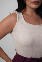 Blusa Paty Megan Tricot Crú