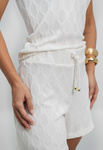 Conjunto Mônica Off White