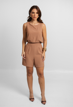 Conjunto Bruna Marrom Castanho