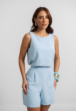 Conjunto Bruna Azul Bebê