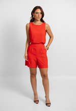 Conjunto Bruna Vermelho Ferrari