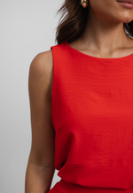 Conjunto Bruna Vermelho Ferrari
