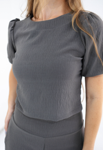 Blusa Cecília Cinza