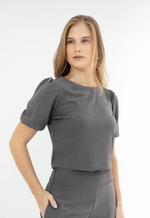 Blusa Cecília Cinza