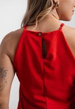 Blusa Naty Vermelho Ferrari 