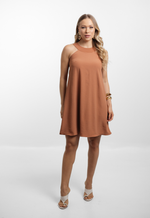 Vestido Bella Caramelo