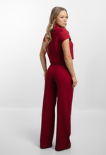 Conjunto Nathália Marrant Vermelho Bordô