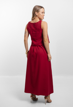 Conjunto Carmélia Vermelho Bordô