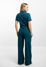 Conjunto Thalia Verde Petróleo 