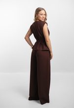 Conjunto Versalhes Chocolate