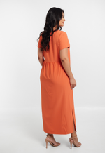 Vestido Joelma Terracota