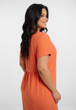Vestido Joelma Terracota
