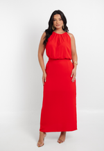 Vestido Bárbara Vermelho