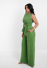 Conjunto Cleide Verde Militar