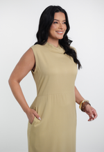 Vestido Mariá Bege