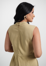 Vestido Mariá Bege