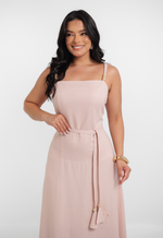 Vestido Monaliza Rosé