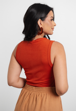 Blusa Dany Terracota