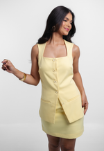 Conjunto João Pessoa Amarelo Manteiga