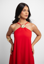 Vestido Califórnia Vermelho 