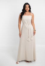 Vestido Monaliza Cru