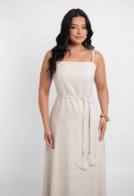 Vestido Monaliza Cru