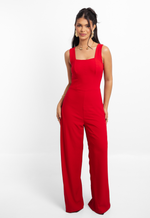 Macacão Hollywood Vermelho 