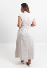 Vestido Maria Antônia Cru