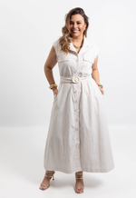 Vestido Maria Antônia Cru