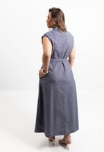 Vestido Maria Antônia Azul Marinho