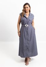 Vestido Maria Antônia Azul Marinho