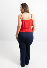 Calça Eduarda Azul Marinho 