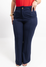 Calça Eduarda Azul Marinho 