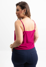 Blusa May Fúcsia