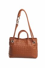 Bolsa Quartzo em Couro Caramelo