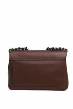 Bolsa Jade em Couro Café