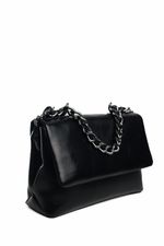 Bolsa Jade em Couro Preto
