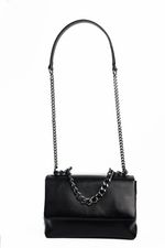 Bolsa Jade em Couro Preto