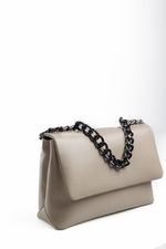 Bolsa Jade em Couro Off White