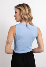 Blusa Paty Azul Bebê