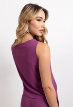 Conjunto Raquel Alfaiataria Mari Roxo