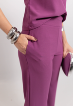 Conjunto Raquel Alfaiataria Mari Roxo